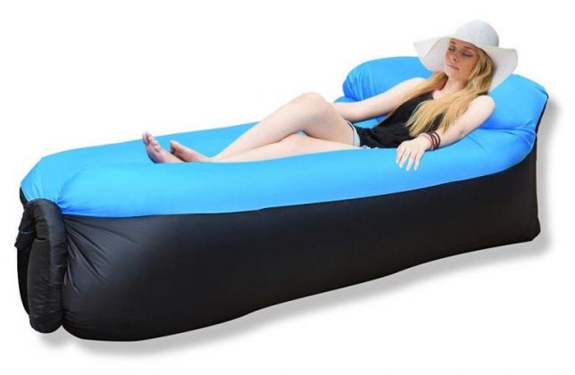 inflatable circle lounger