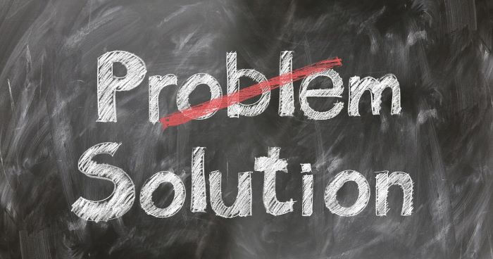 Aim to solve problems